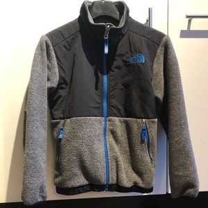 The North Face Denali Full Zip boy’s fleece size 7/8